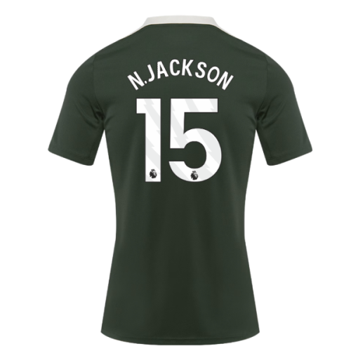 2025-2026 Chelsea Dri-Fit Strike Training Shirt (Green) (N.Jackson 15)