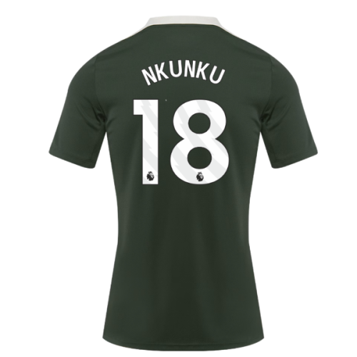 2025-2026 Chelsea Dri-Fit Strike Training Shirt (Green) (Nkunku 18)
