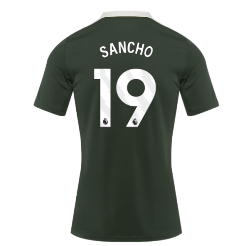 2025-2026 Chelsea Dri-Fit Strike Training Shirt (Green) (Sancho 19)
