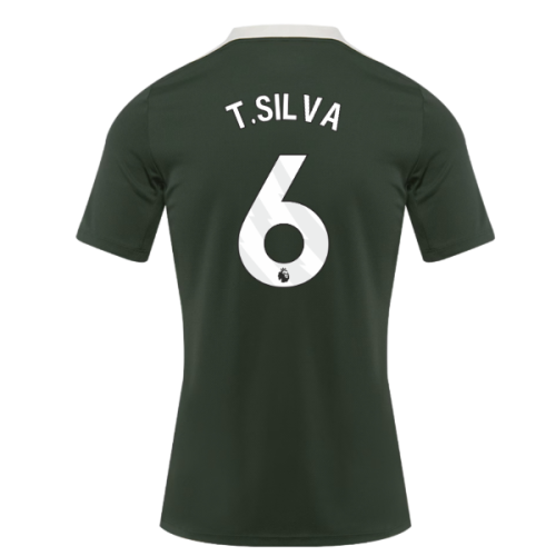 2025-2026 Chelsea Dri-Fit Strike Training Shirt (Green) (T.Silva 6)