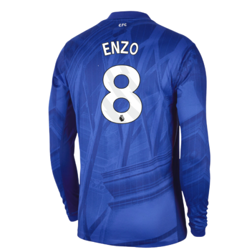2025-2026 Chelsea Home Long Sleeve Shirt (Enzo 8)