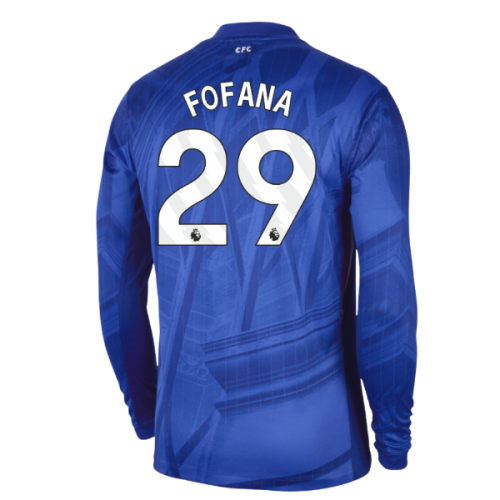 2025-2026 Chelsea Home Long Sleeve Shirt (Fofana 29)