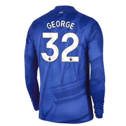 2025-2026 Chelsea Home Long Sleeve Shirt (George 32)