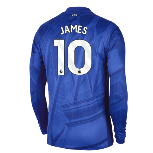2025-2026 Chelsea Home Long Sleeve Shirt (James 10)
