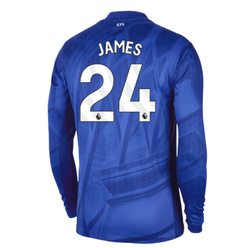 2025-2026 Chelsea Home Long Sleeve Shirt (James 24)