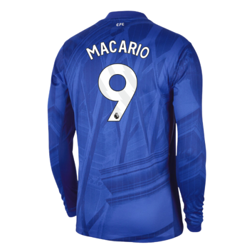 2025-2026 Chelsea Home Long Sleeve Shirt (Macario 9)