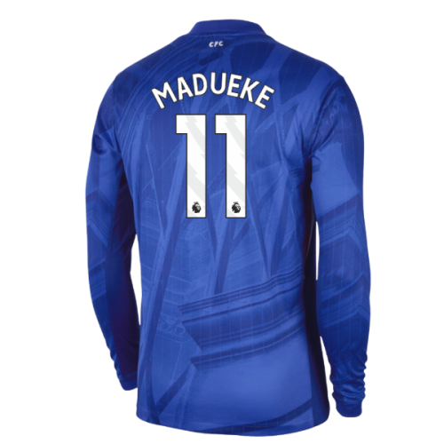 2025-2026 Chelsea Home Long Sleeve Shirt (Madueke 11)