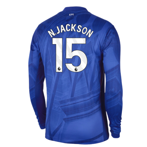 2025-2026 Chelsea Home Long Sleeve Shirt (N.Jackson 15)