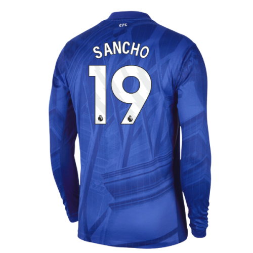 2025-2026 Chelsea Home Long Sleeve Shirt (Sancho 19)