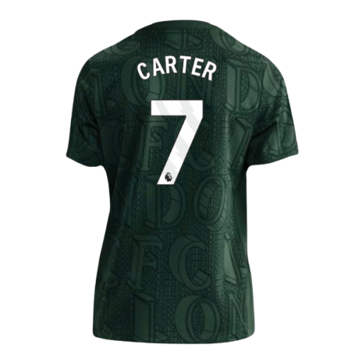 2025-2026 Chelsea Pre Match Shirt (Green) - Kids (Carter 7)