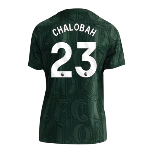 2025-2026 Chelsea Pre Match Shirt (Green) - Kids (Chalobah 23)