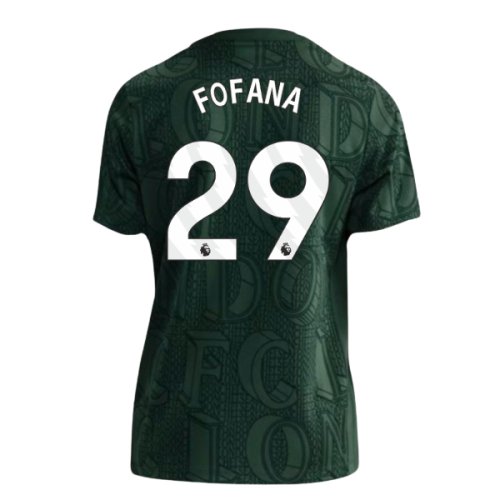 2025-2026 Chelsea Pre Match Shirt (Green) - Kids (Fofana 29)