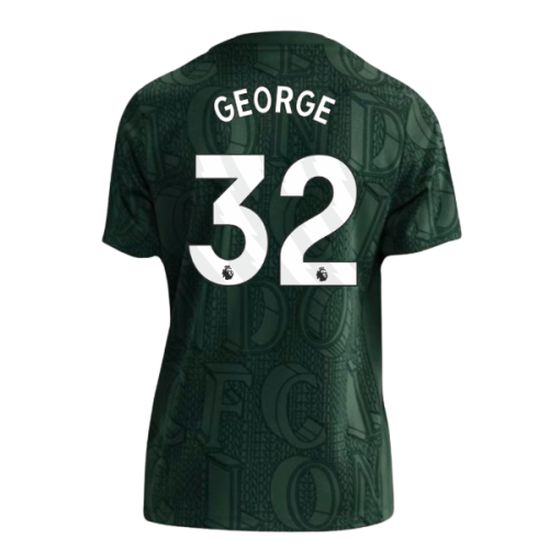 2025-2026 Chelsea Pre Match Shirt (Green) - Kids (George 32)