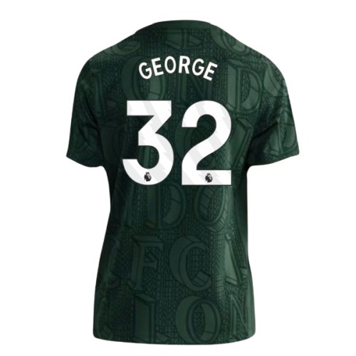 2025-2026 Chelsea Pre Match Shirt (Green) - Kids (George 32)