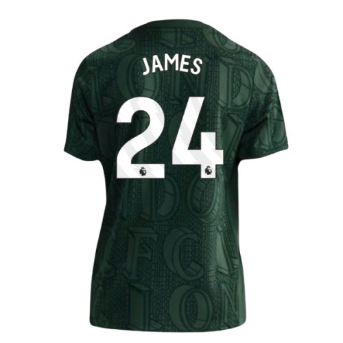 2025-2026 Chelsea Pre Match Shirt (Green) - Kids (James 24)