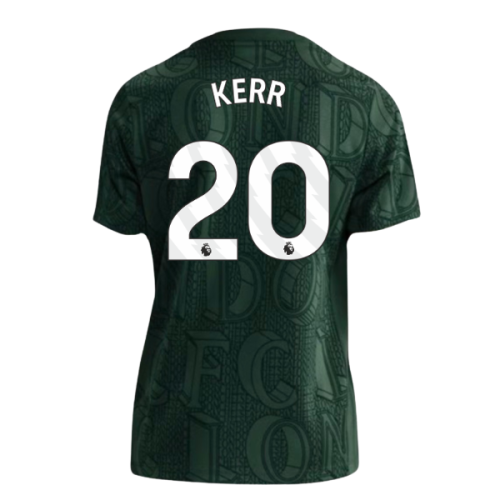 2025-2026 Chelsea Pre Match Shirt (Green) - Kids (Kerr 20)