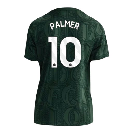 2025-2026 Chelsea Pre Match Shirt (Green) - Kids (Palmer 10)