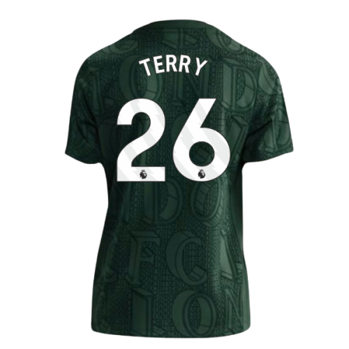 2025-2026 Chelsea Pre Match Shirt (Green) - Kids (Terry 26)