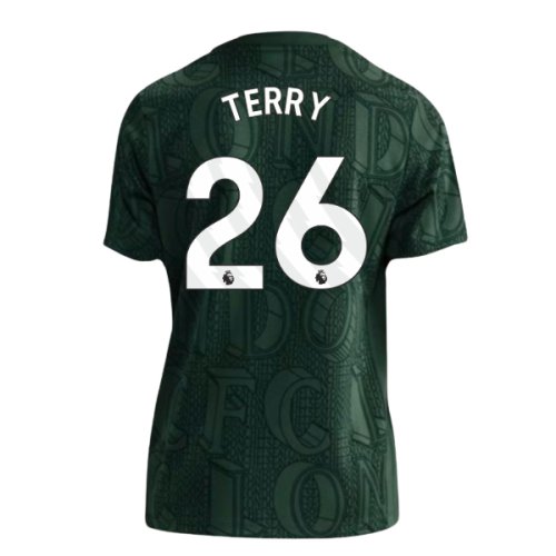 2025-2026 Chelsea Pre Match Shirt (Green) - Kids (Terry 26)
