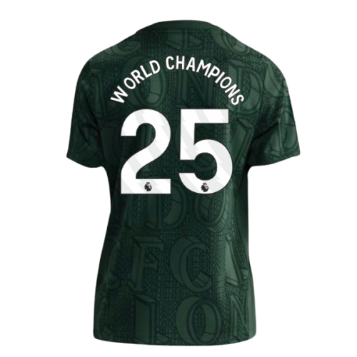 2025-2026 Chelsea Pre Match Shirt (Green) - Kids (World Champions 25)