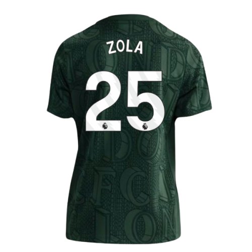 2025-2026 Chelsea Pre Match Shirt (Green) - Kids (Zola 25)