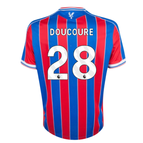 2025-2026 Crystal Palace Home Shirt (Doucoure 28)