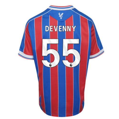 2025-2026 Crystal Palace Home Shirt (Kids) (Devenny 55)