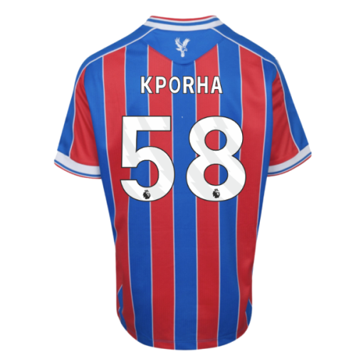 2025-2026 Crystal Palace Home Shirt (Kids) (Kporha 58)