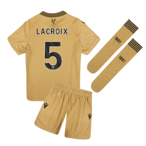 2025-2026 Crystal Palace Third Little Kids Infant Kit (Lacroix 5)