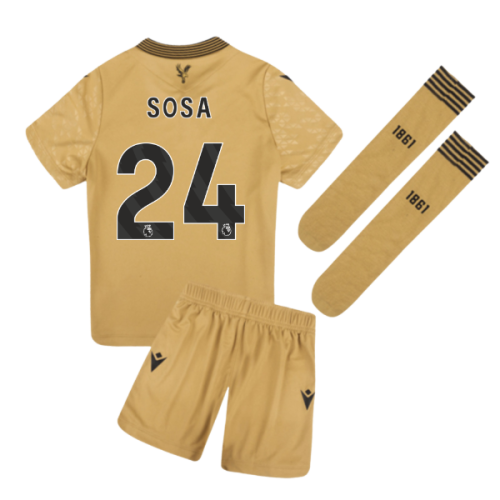 2025-2026 Crystal Palace Third Little Kids Infant Kit (Sosa 24)