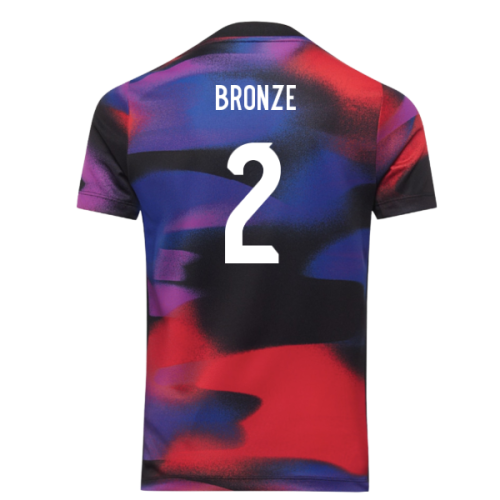 2025-2026 England WEC Academy Pro Pre Match Shirt (Kids) (BRONZE 2)