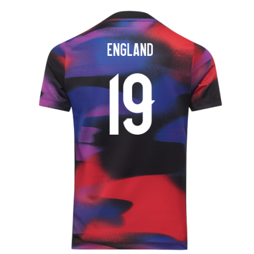 2025-2026 England WEC Academy Pro Pre Match Shirt (Kids) (ENGLAND 19)