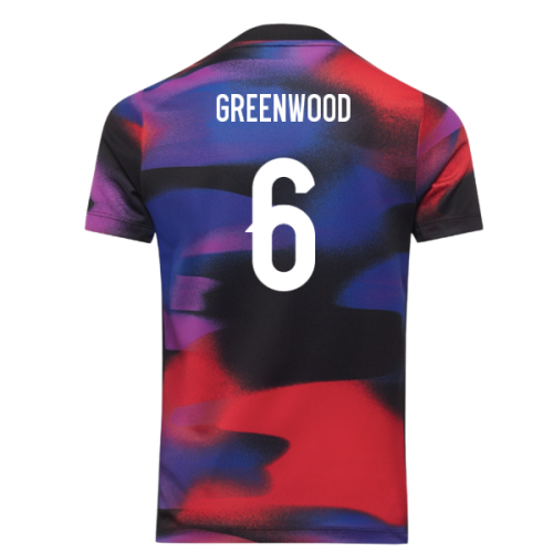 2025-2026 England WEC Academy Pro Pre Match Shirt (Kids) (GREENWOOD 6)