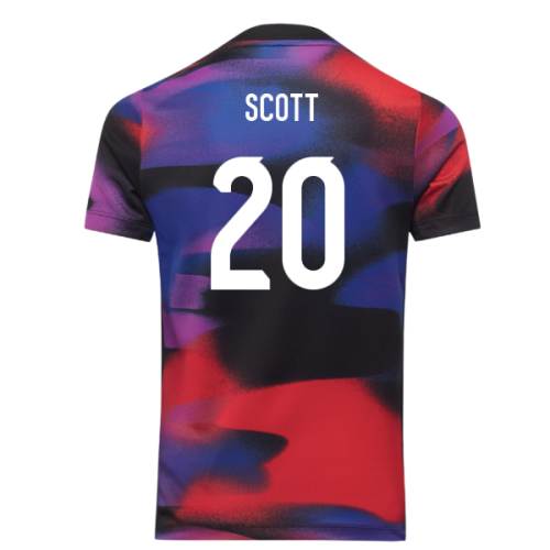 2025-2026 England WEC Academy Pro Pre Match Shirt (Kids) (SCOTT 20)