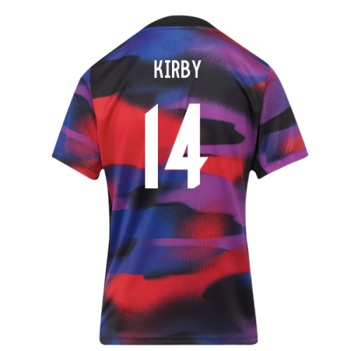 2025-2026 England WEC Academy Pro Pre Match Shirt (Womens) (KIRBY 14)