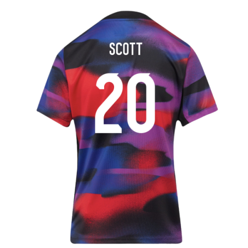 2025-2026 England WEC Academy Pro Pre Match Shirt (Womens) (SCOTT 20)