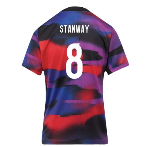 2025-2026 England WEC Academy Pro Pre Match Shirt (Womens) (STANWAY 8)