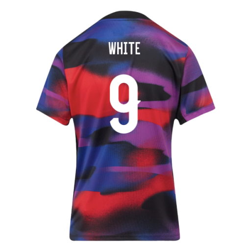 2025-2026 England WEC Academy Pro Pre Match Shirt (Womens) (WHITE 9)