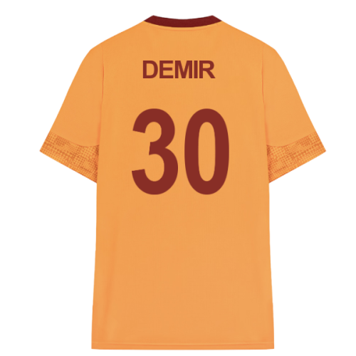 2025-2026 Galatasaray Training Jersey (Orange) (Demir 30)