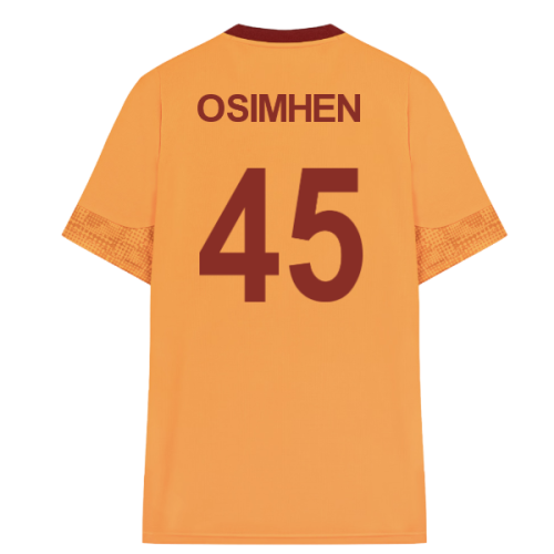 2025-2026 Galatasaray Training Jersey (Orange) (Osimhen 45)