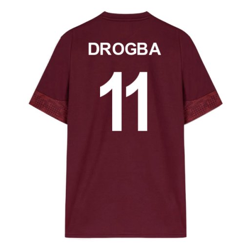 2025-2026 Galatasaray Training Jersey (Regal Red) (Drogba 11)