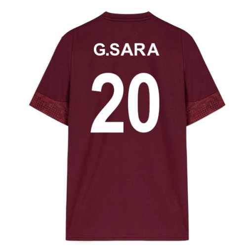 2025-2026 Galatasaray Training Jersey (Regal Red) (G.Sara 20)