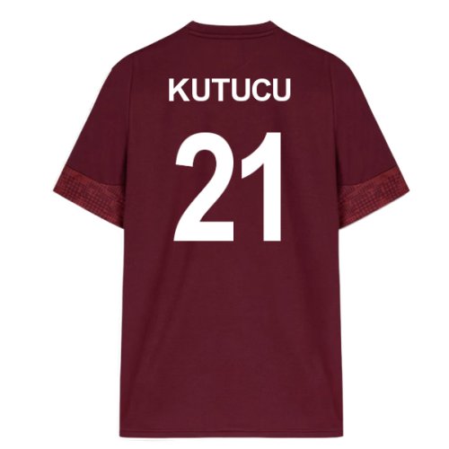 2025-2026 Galatasaray Training Jersey (Regal Red) (Kutucu 21)