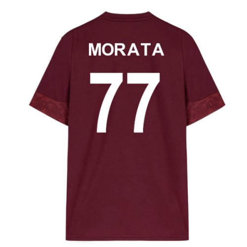2025-2026 Galatasaray Training Jersey (Regal Red) (Morata 77)