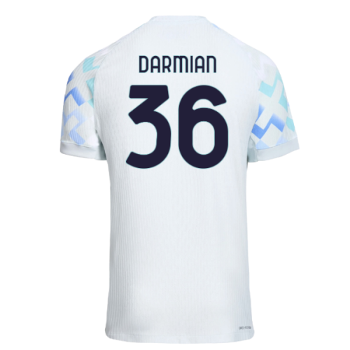 2025-2026 Inter Milan Authentic Away Shirt (Darmian 36)