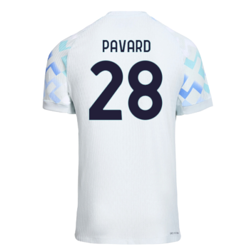 2025-2026 Inter Milan Authentic Away Shirt (Pavard 28)