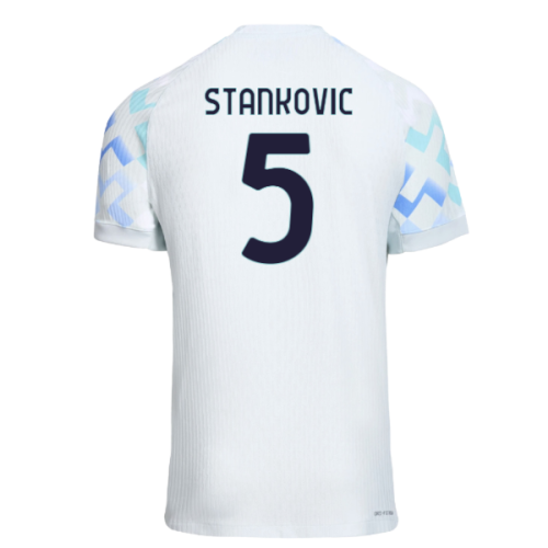 2025-2026 Inter Milan Authentic Away Shirt (Stankovic 5)