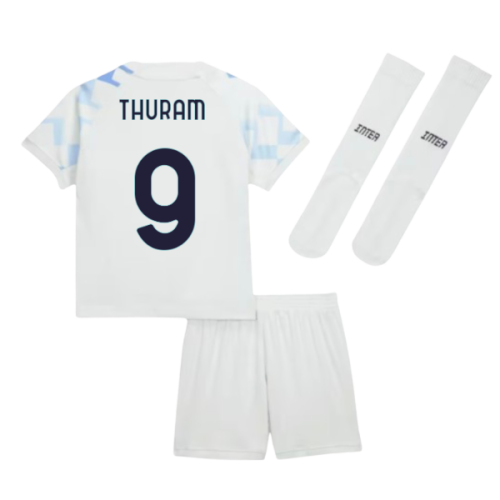 2025-2026 Inter Milan Away Mini Kit (Thuram 9)