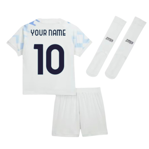 2025-2026 Inter Milan Away Mini Kit (Your Name)