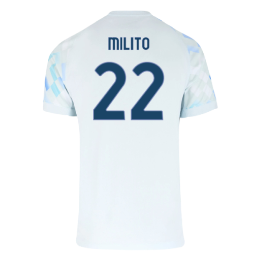 2025-2026 Inter Milan Away Shirt (Milito 22)